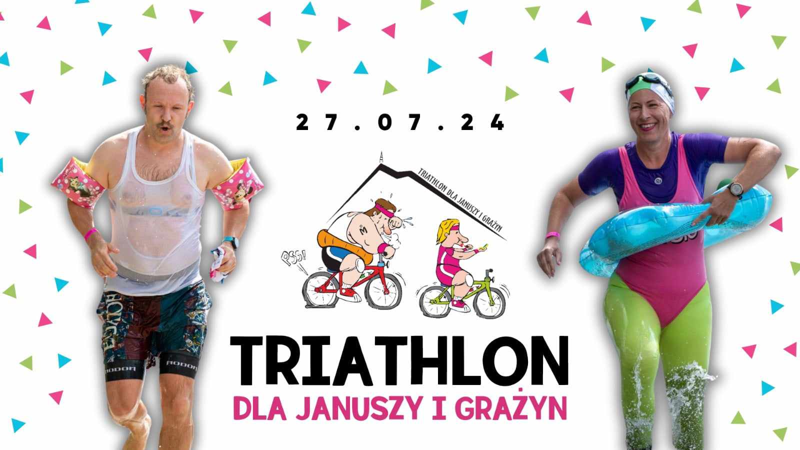 Triathlon dla Januszy i Grażyn