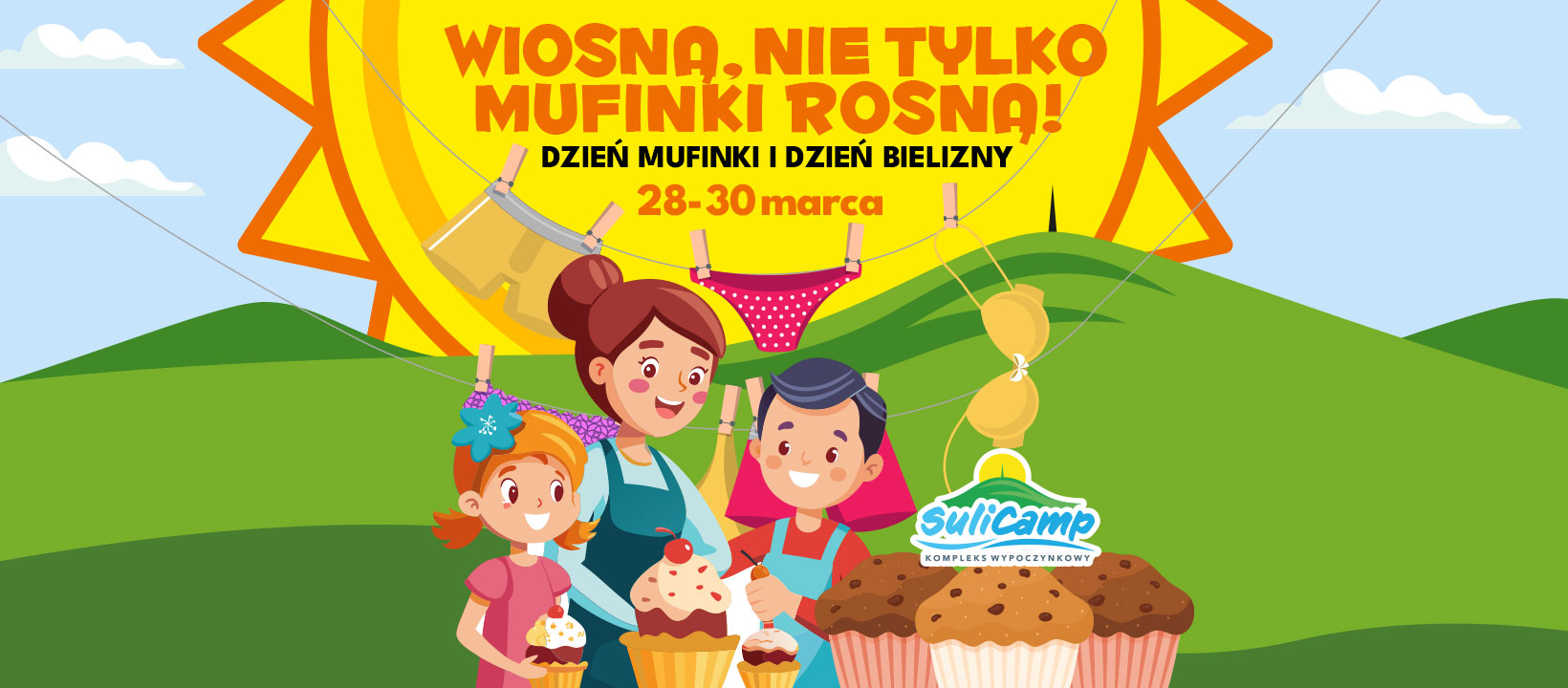 Wiosną, nie tylko mufinki rosną!