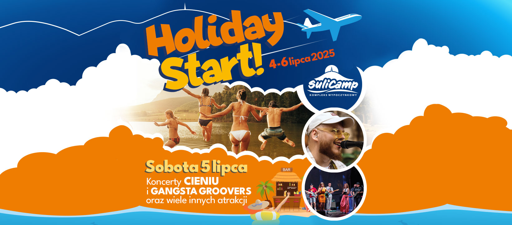 Holiday Start! Wakacyjne koncerty na SuliCampie Holiday Start! Wakacyjne koncerty na SuliCampie